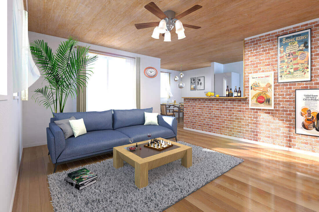 �ˌ��Ă�LDK�̃C���e���A�p�[�X�ł��B